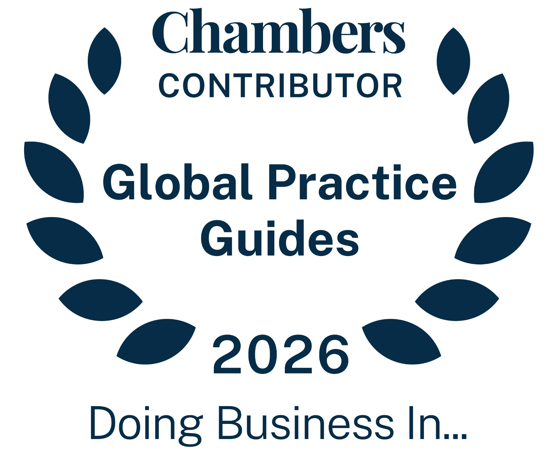 Chambers Global Practice Guides 2026 contributor