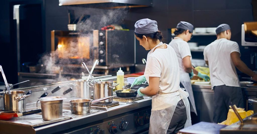 Female chef